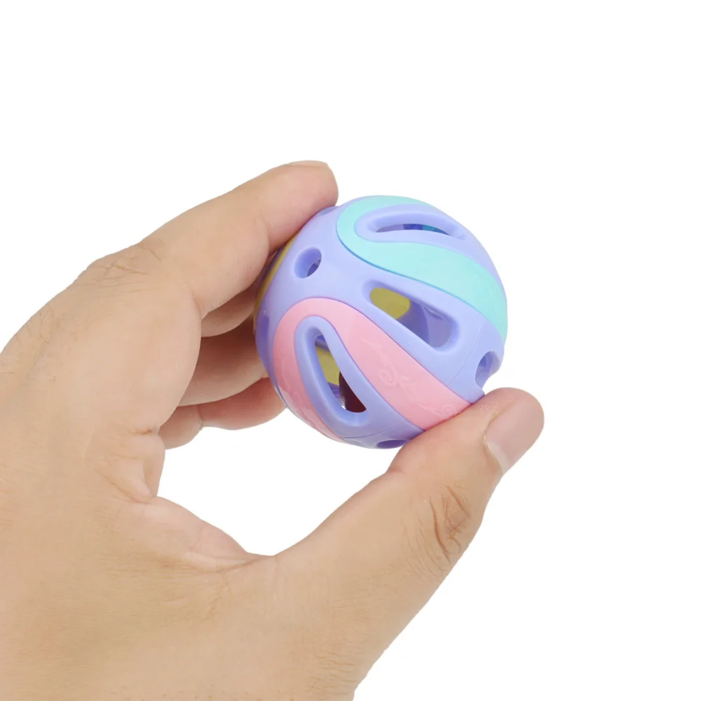 Bola Brinquedo para Gatos Plástico 4.9cm com Sino Interno - Imagem 5
