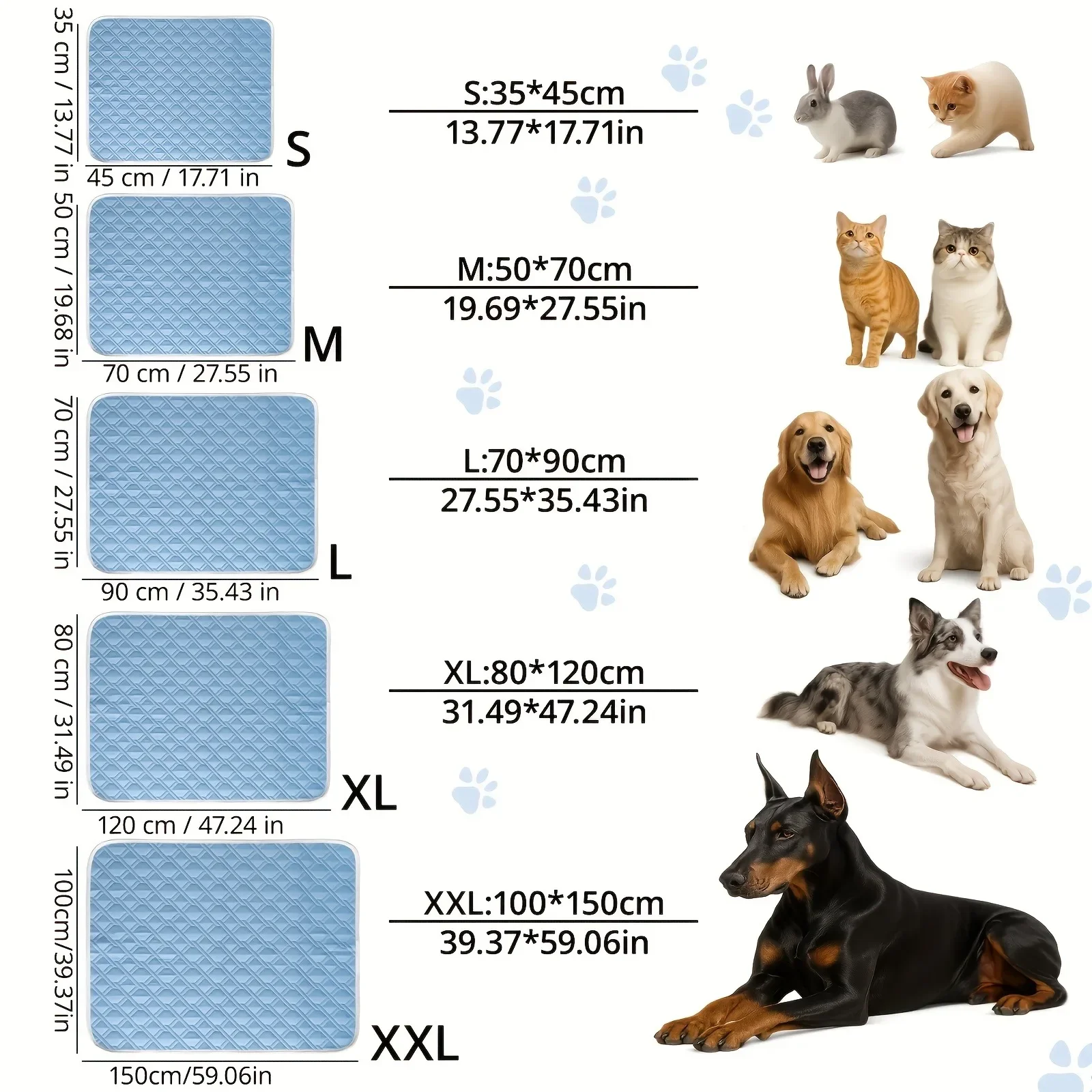 Cobertor para Cães Impermeável Reversível Lavável para Sofá - Imagem 3