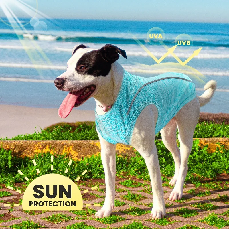 Camisa UV para Cães e Gatos de Poliéster com Secagem Rápida - Imagem 4