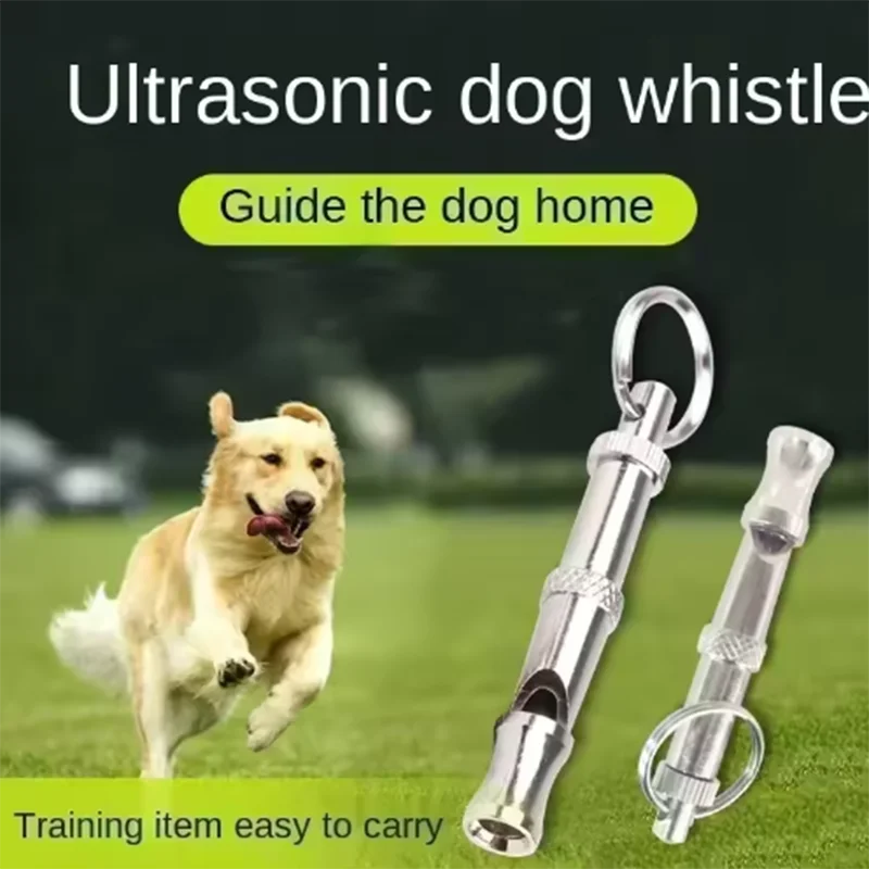 Apito Ultrassônico para Treinamento de Cães de Metal Ajustável - Imagem 2