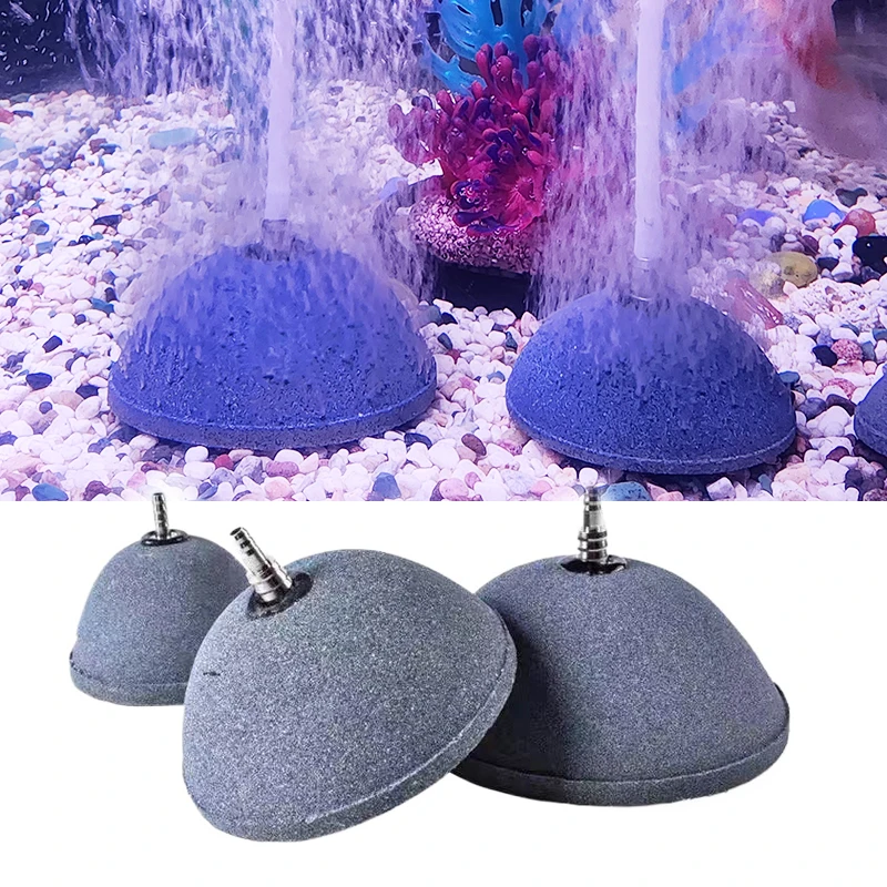 Pedra Porosa para Aquário 60/80/100mm de Areia de Aço Dourado Reutilizável - Imagem 2