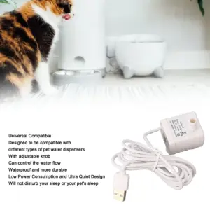 bomba usb para fonte de água pet