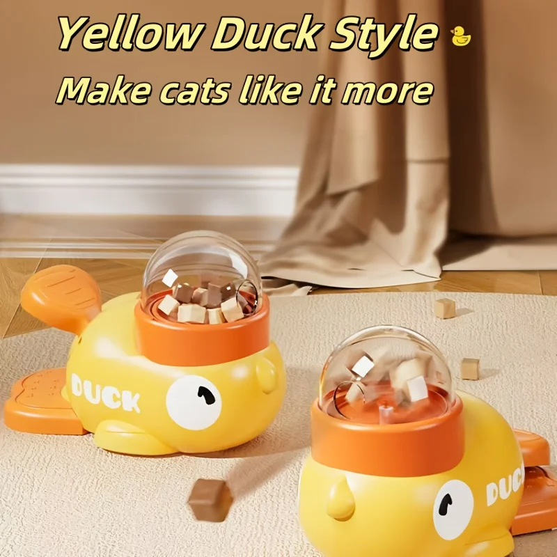 Brinquedo Interativo para Gatos Dispensador de Ração Manual - Imagem 2