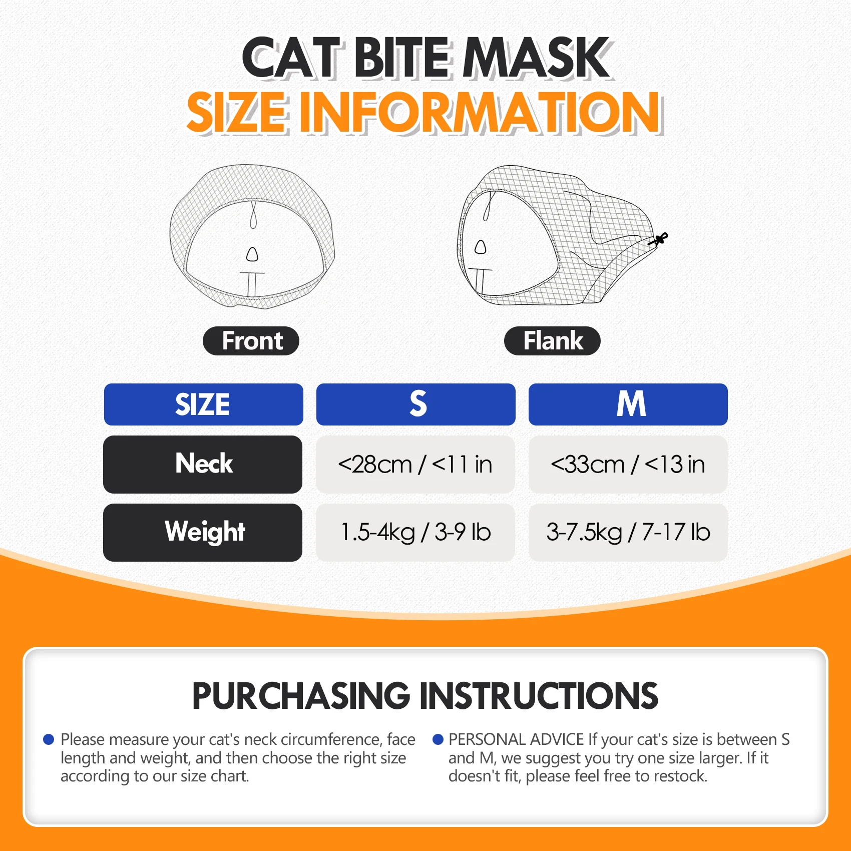 Máscara de Aliciamento para Gatos Transparente Ajustável - Imagem 6