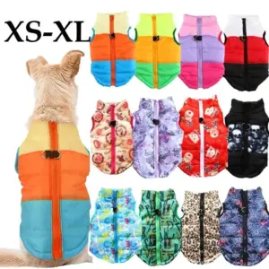 casaco térmico para cães pequenos