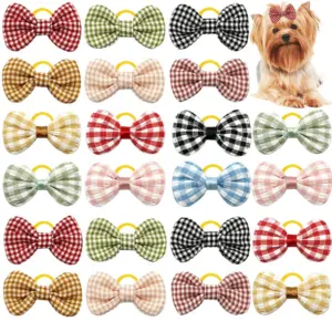 laços de cabelo para cães pequenos