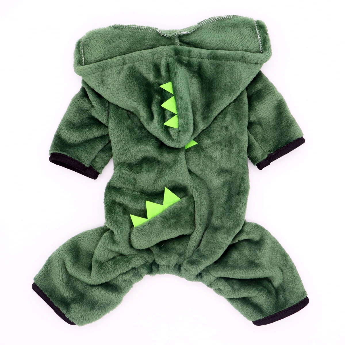 Roupa de Dinossauro para Cães e Gatos Pequenos de Velo - Imagem 4