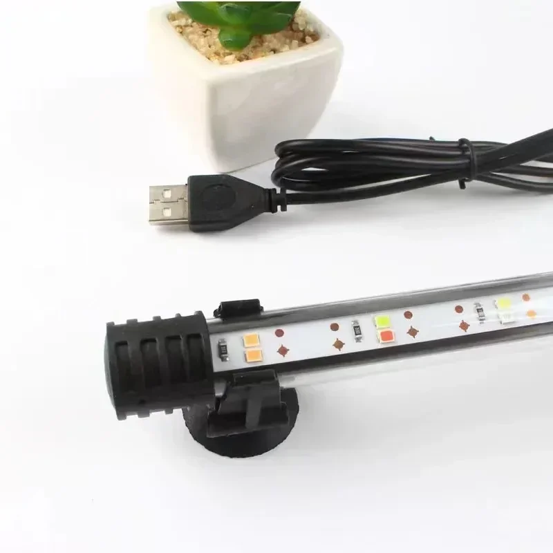 Luminária LED Submersível para Aquário USB 17-47cm com Ventosa - Imagem 4