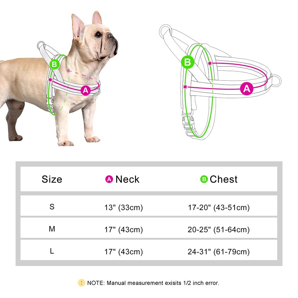 Arnês para Cães de Nylon com Estampa Colorida e Controle Rápido - Imagem 6