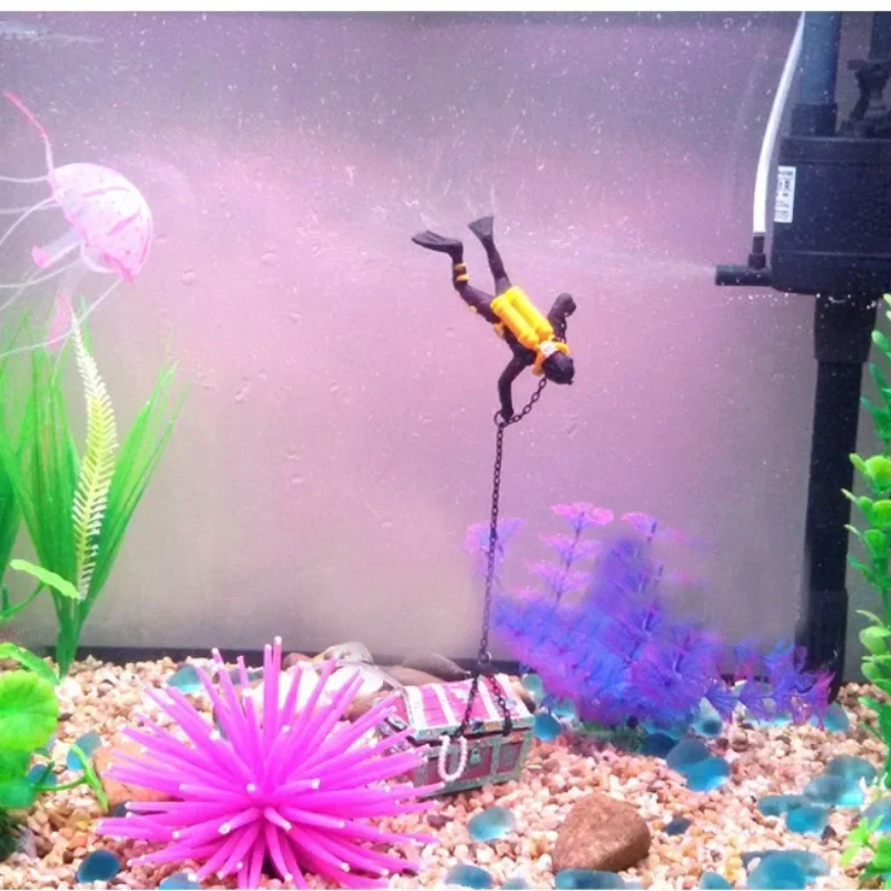 Decoração para Aquário Sapo Pirata Tesouro com Efeito Borbulhante - Imagem 3