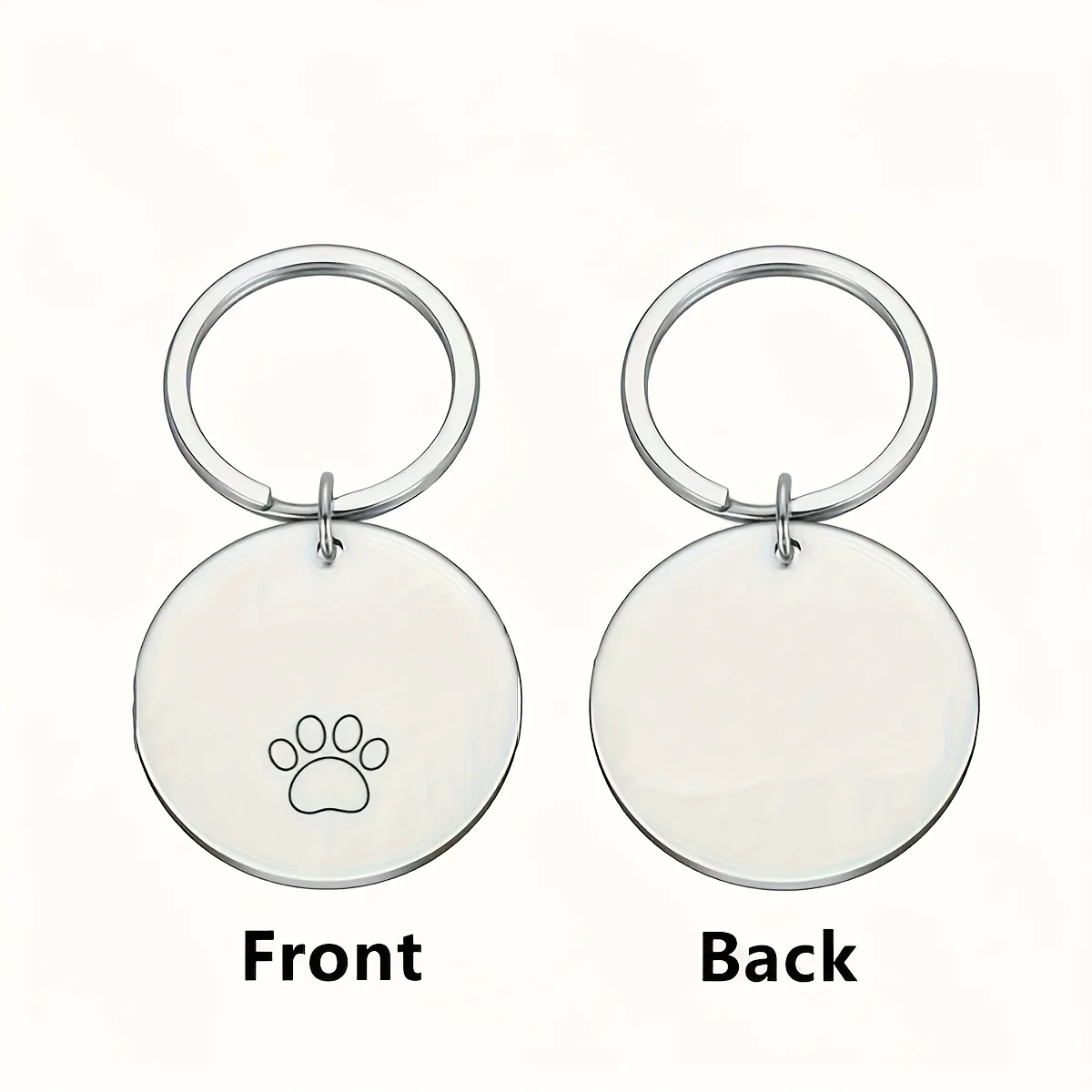 Etiqueta para Cães e Gatos Gravada com Nome e Texto Personalizado - Imagem 5