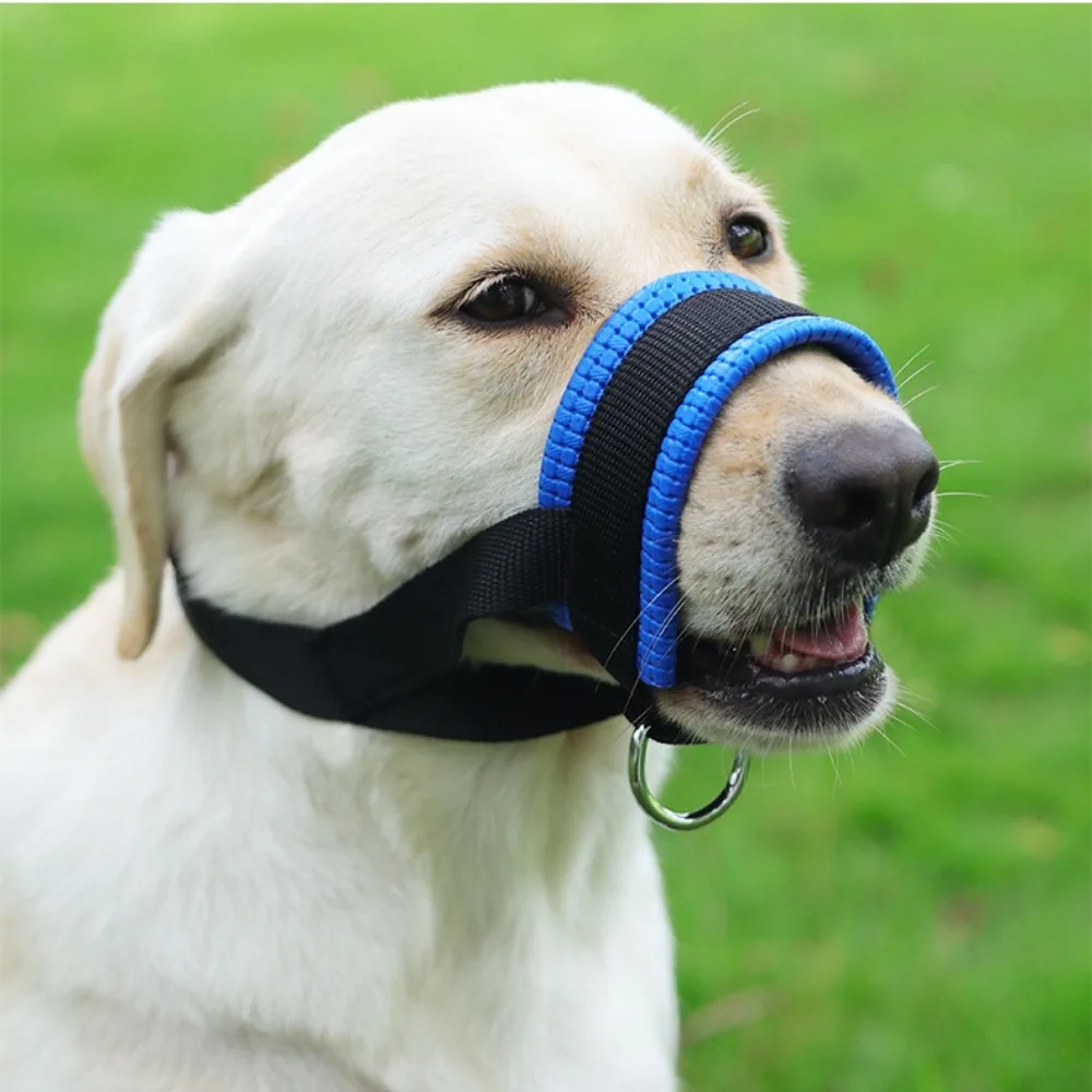 Focinheira Ajustável para Cães Respirável Anti-latido - Imagem 5