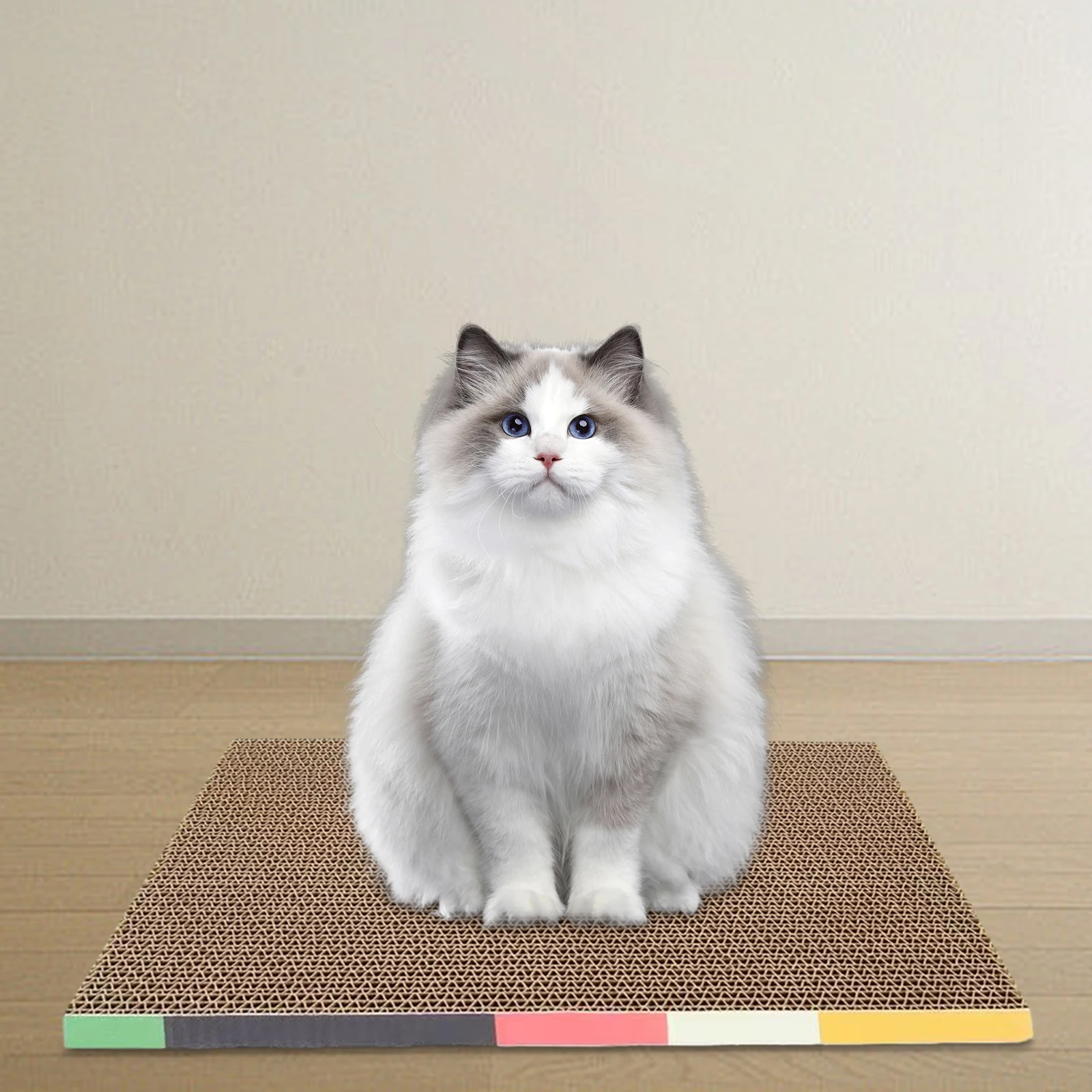 Arranhador Lounge para Gatos de Papelão Ondulado Grande - Imagem 4