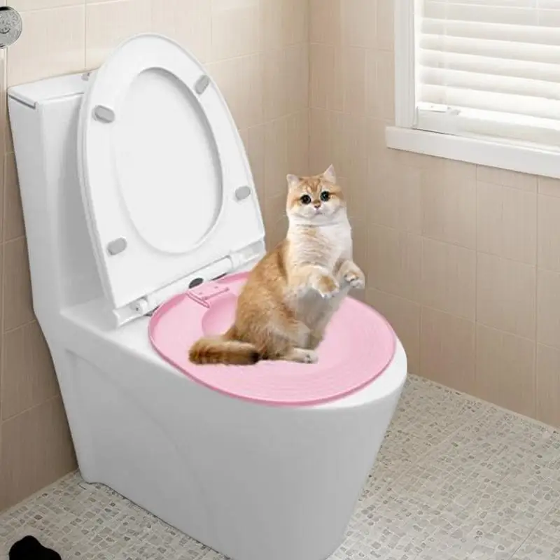 Kit Treinamento para Gatos no Banheiro Reutilizável 39x36,5 cm - Imagem 3