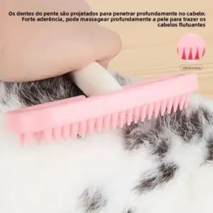 escova de silicone para coelhos