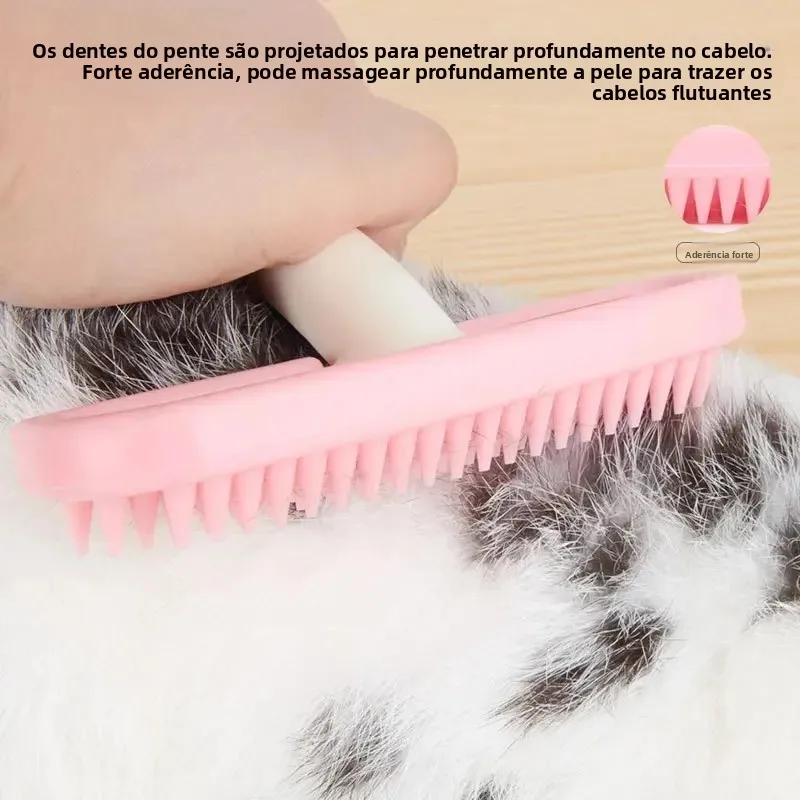 escova de silicone para coelhos