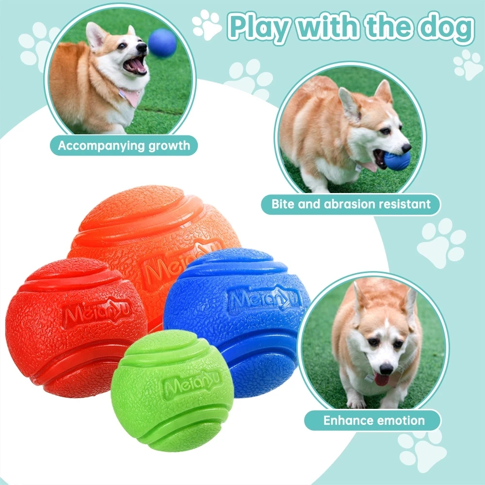 bola de brinquedo para cães de TPR