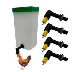 bebedouro de niple para aves