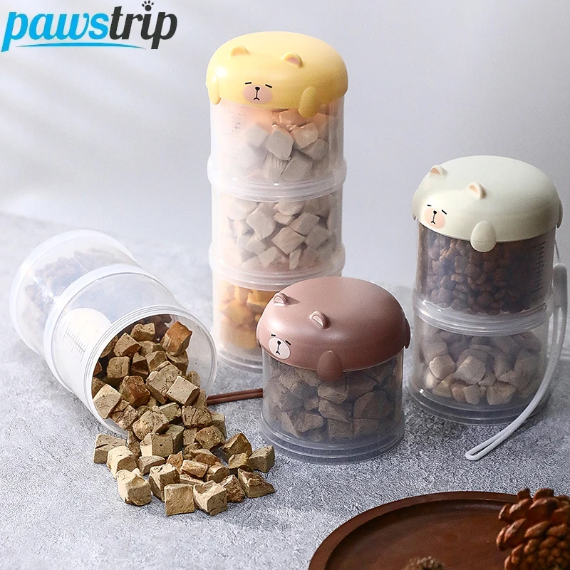 recipiente para ração de cachorro portátil