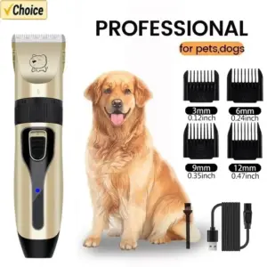 máquina de tosa para cães e gatos recarregável