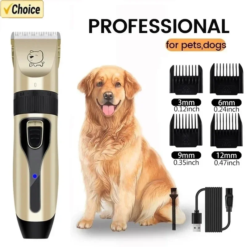 máquina de tosa para cães e gatos recarregável