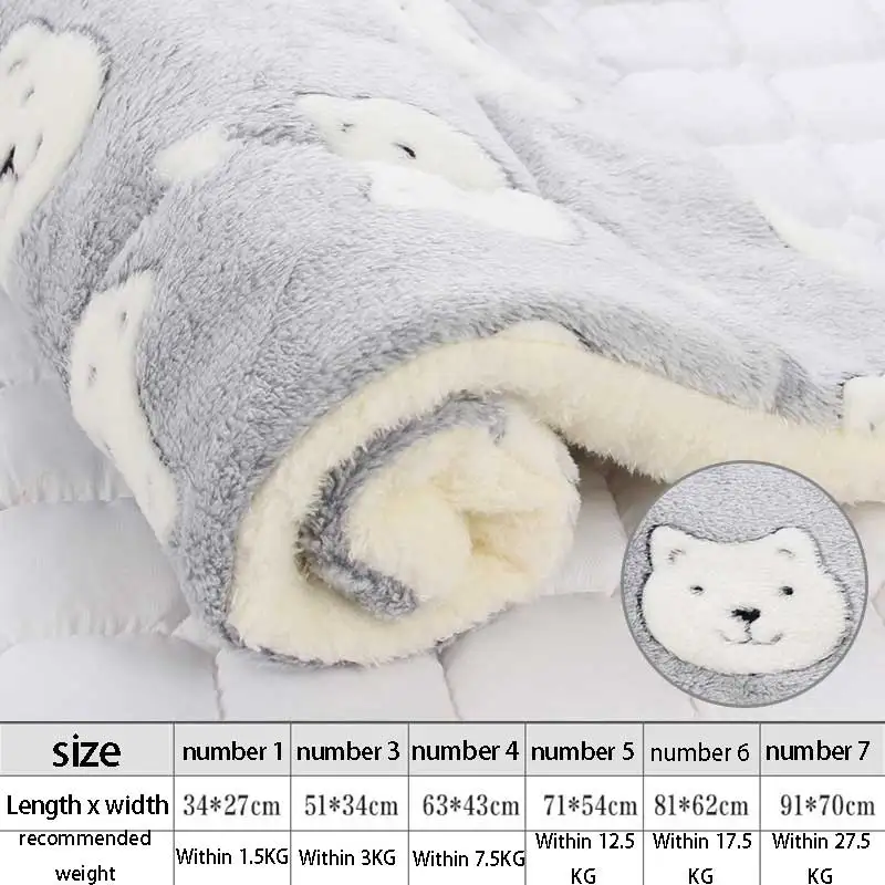Manta Macia para Cães e Gatos de Lã Aconchegante para Sofá - Image 6