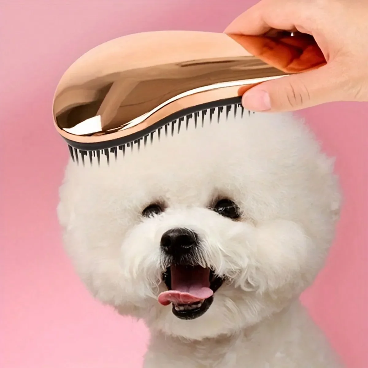 pente desembaraçador para cães galvanizado