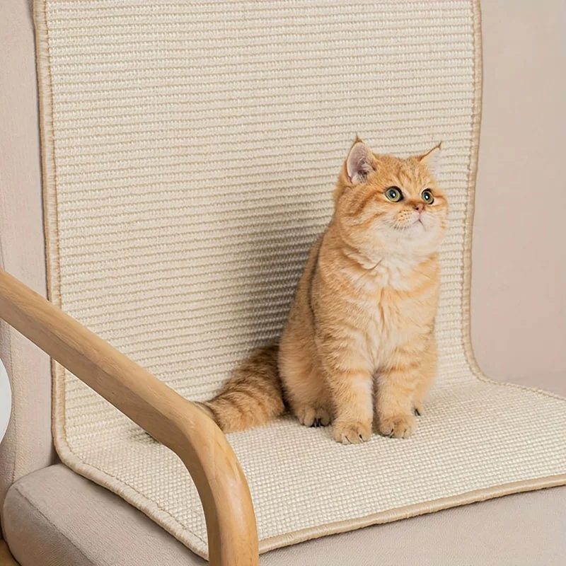 Arranhador Vertical para Gatos de Sisal 20x40 cm para Parede - Image 4
