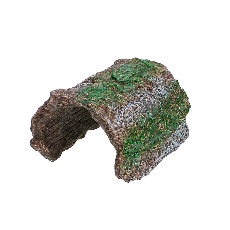 Esconderijo para Répteis de Resina Marrom Escuro 9x7,7x6 cm para Terrário - Imagem 6