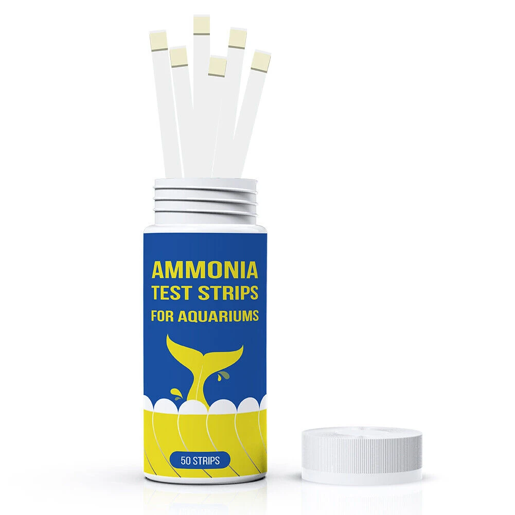 Tiras de Teste para Aquário de Amônia e Nitrogênio: Água Limpa em 30 s - Imagem 5