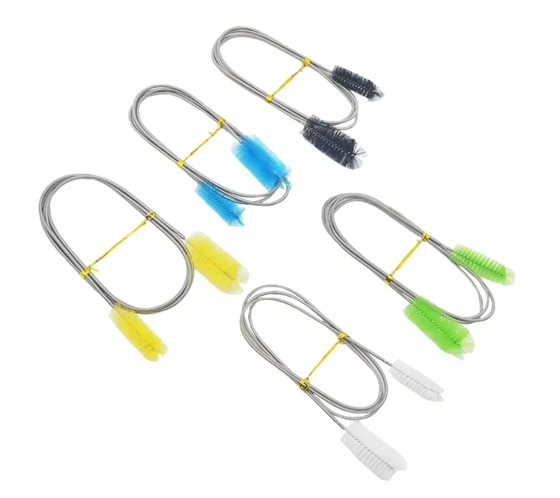 Escova de Limpeza para Aquário de Aço Inoxidável 90 cm com Cerdas de Nylon - Imagem 6