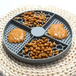 tapete de silicone para lamber pets