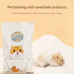 areia de banho para hamster