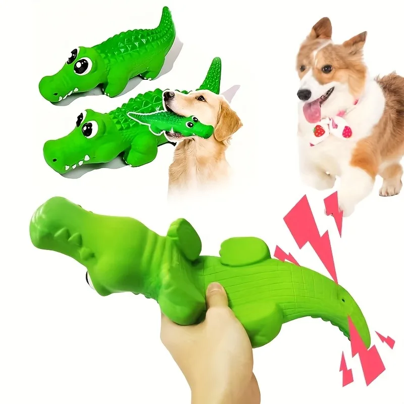 Brinquedo de Látex para Cães Bola Sonora de Tubarão com Ruído Alto - Imagem 5