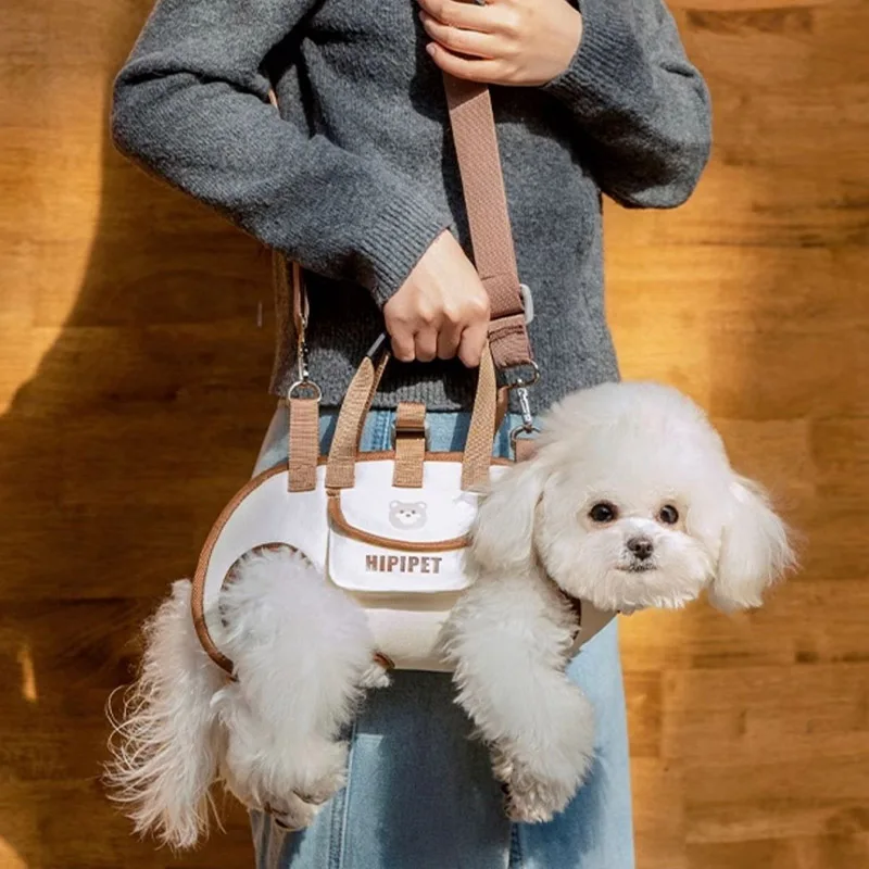 Mochila para Cães e Gatos com Alça de Ombro Ajustável - Imagem 2