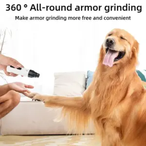 cortador de unhas elétrico recarregável usb para cães e gatos