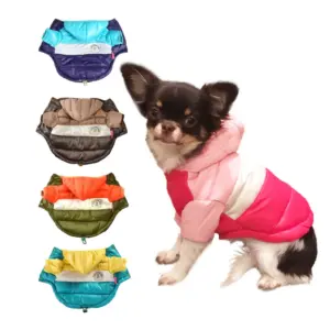 jaqueta impermeável para cães pequenos