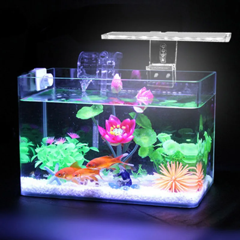 Luminária LED para Aquário de Água Doce 2W Acrílica Ultrafina - Imagem 6
