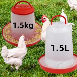bebedouro para aves 1,5l plástico