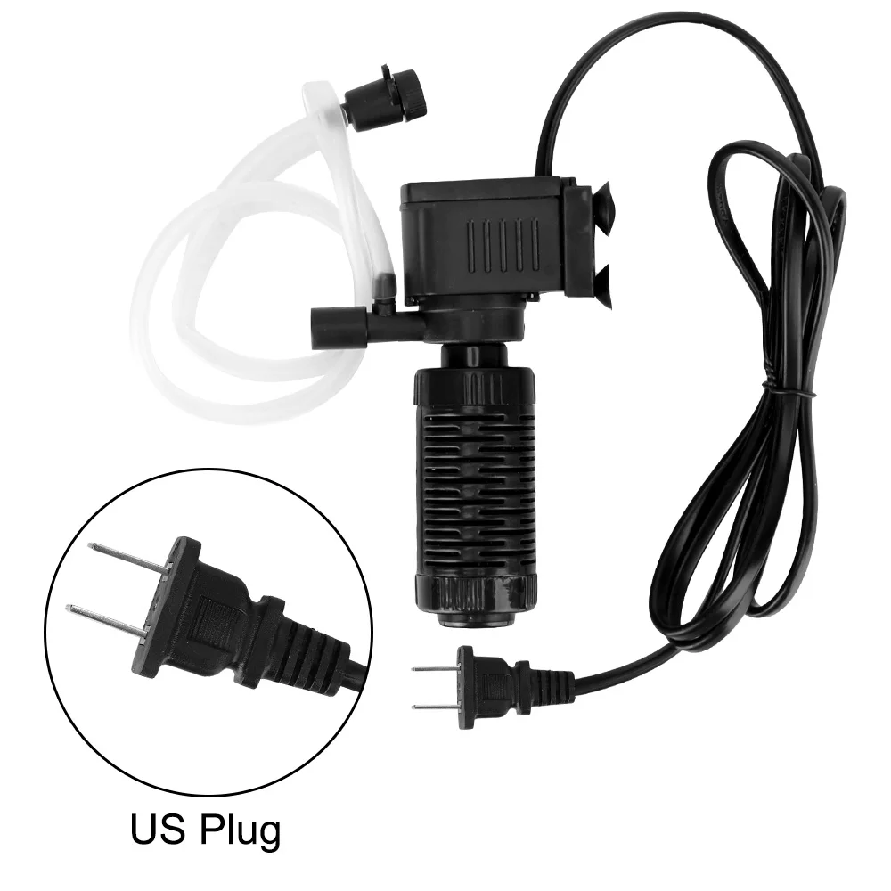 Filtro para Aquário Mini Submersível 2W 200L/H com Oxigenação - Imagem 6