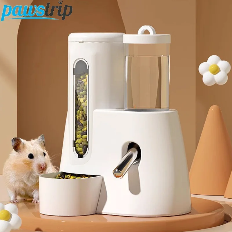 alimentador automático hamster 2 em 1