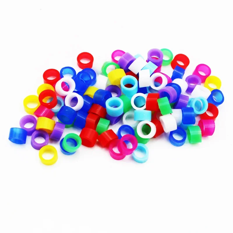 Anéis de Identificação para Pássaros 3mm 4mm 5mm 200 Peças - Imagem 3