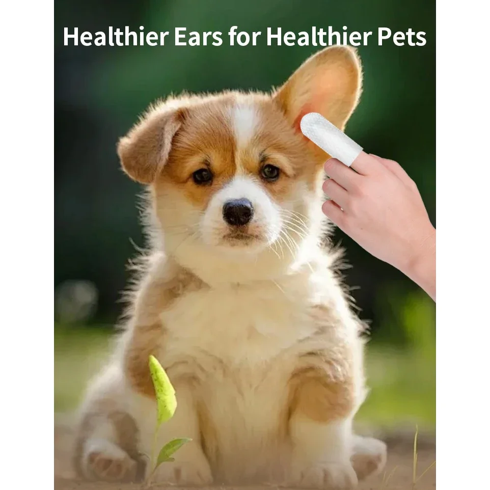 Toalhetes de Limpeza de Orelha para Cães e Gatos 50 pçs - Imagem 2