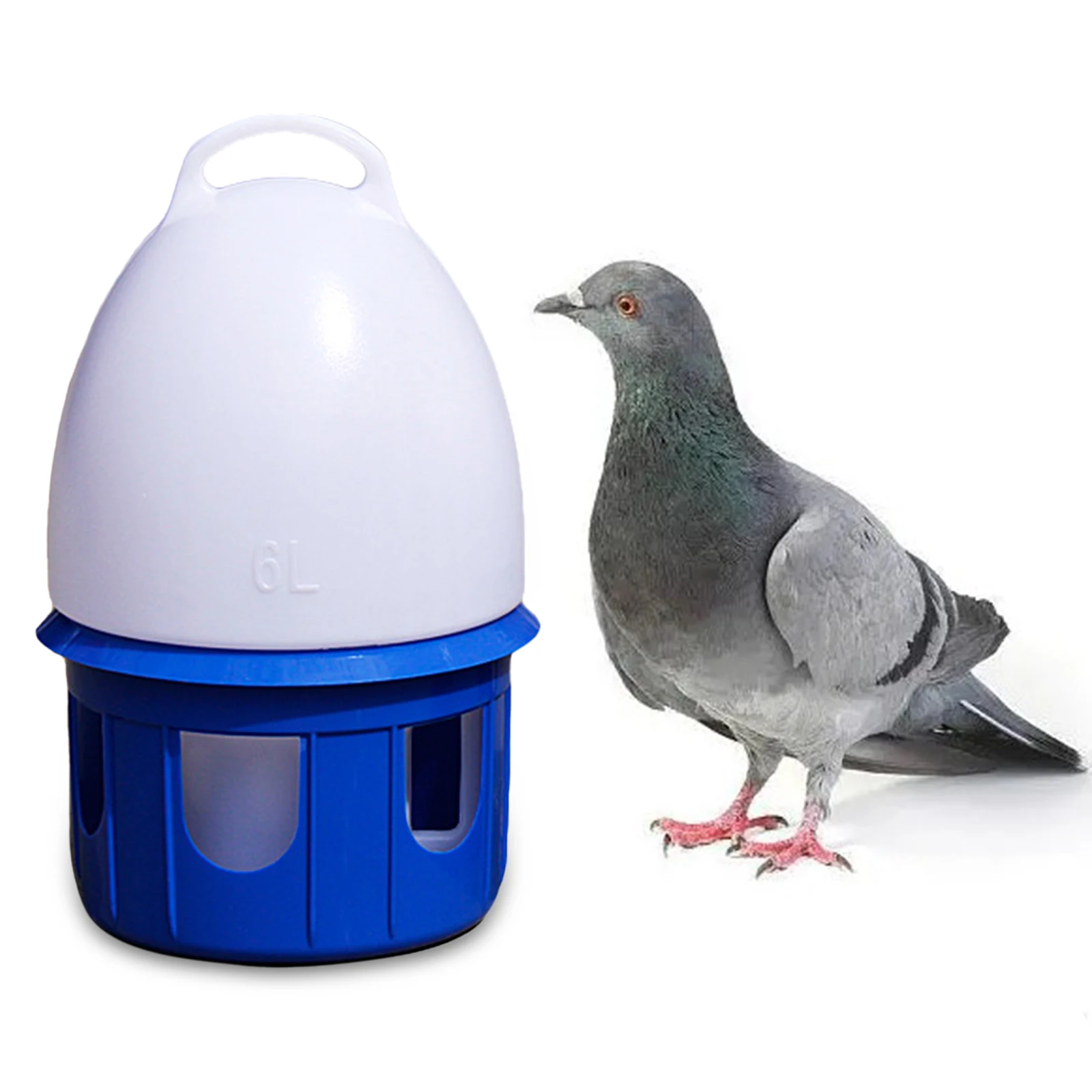 Bebedouro para Pássaros e Aves com Alça e Encaixe na Gaiola - Imagem 5