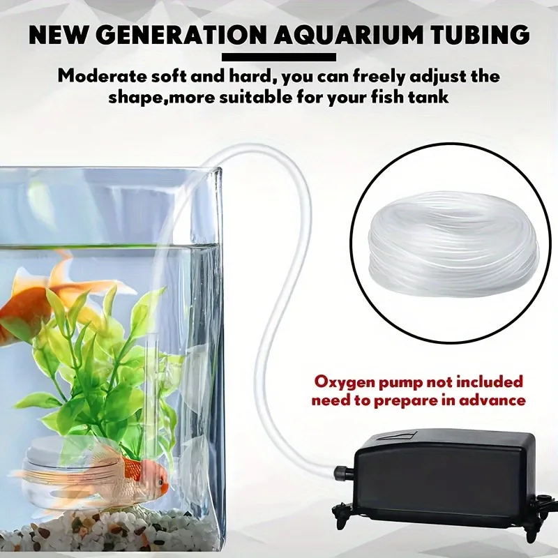 tubo aerador para aquário 4 mm