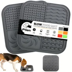 tapete de silicone para cães alimentação lenta