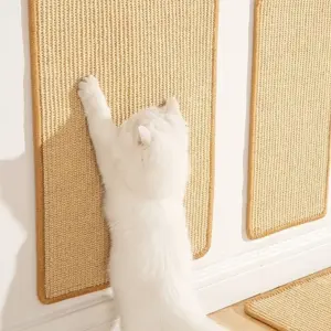 arranhador adesivo de sisal para gatos