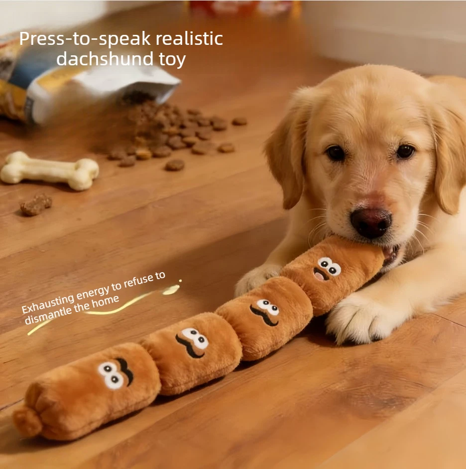 Brinquedo de Pelúcia para Cães com Apito Interno - Imagem 2