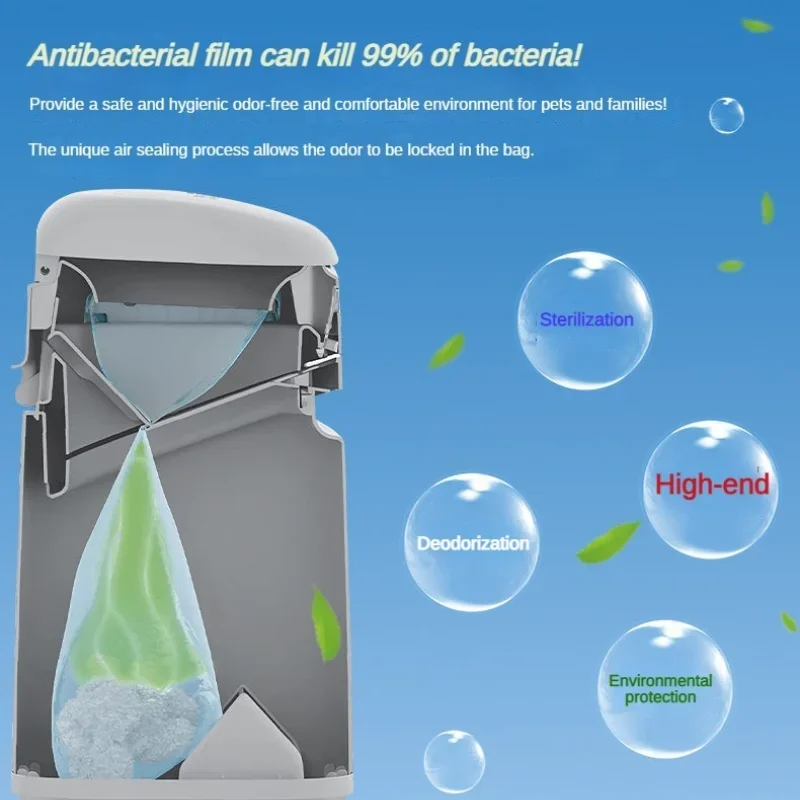 Sacos de Lixo para Caixa Sanitária de Gatos com Filme Antibacteriano - Imagem 3