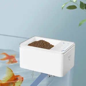 alimentador inteligente para peixes com temporizador